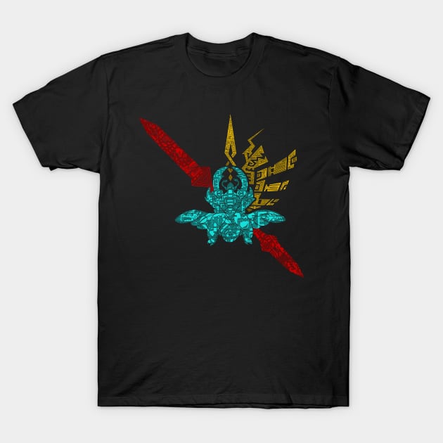 Monster Hunter Glaive T-Shirt by paintchips